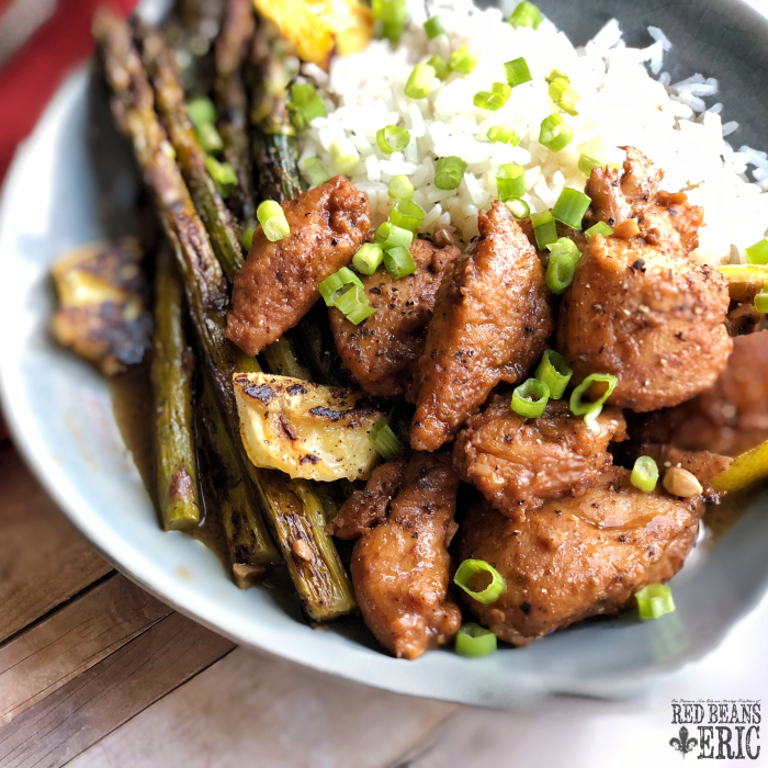 New Orleans-Style BBQ Chicken In A Buttery Sauce - Red Beans And Eric