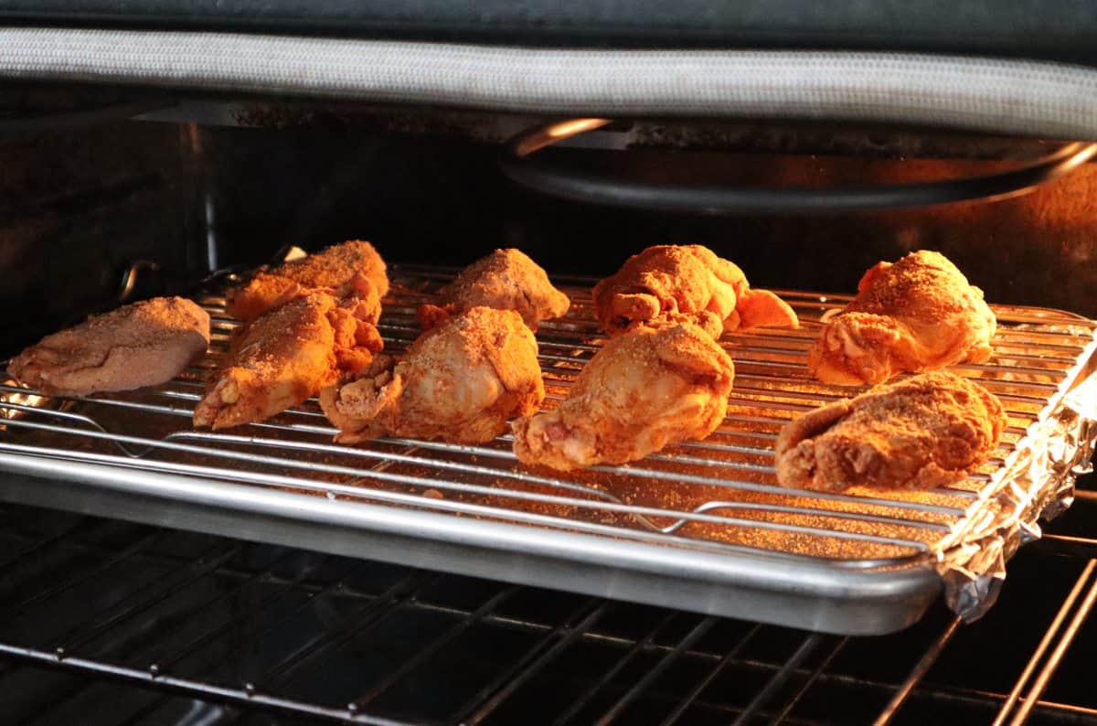 crispy oven chicken wings 002 red beans and eric 1200x794 1